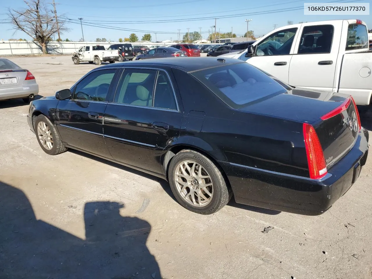 2006 Cadillac Dts VIN: 1G6KD57Y26U177370 Lot: 77856574