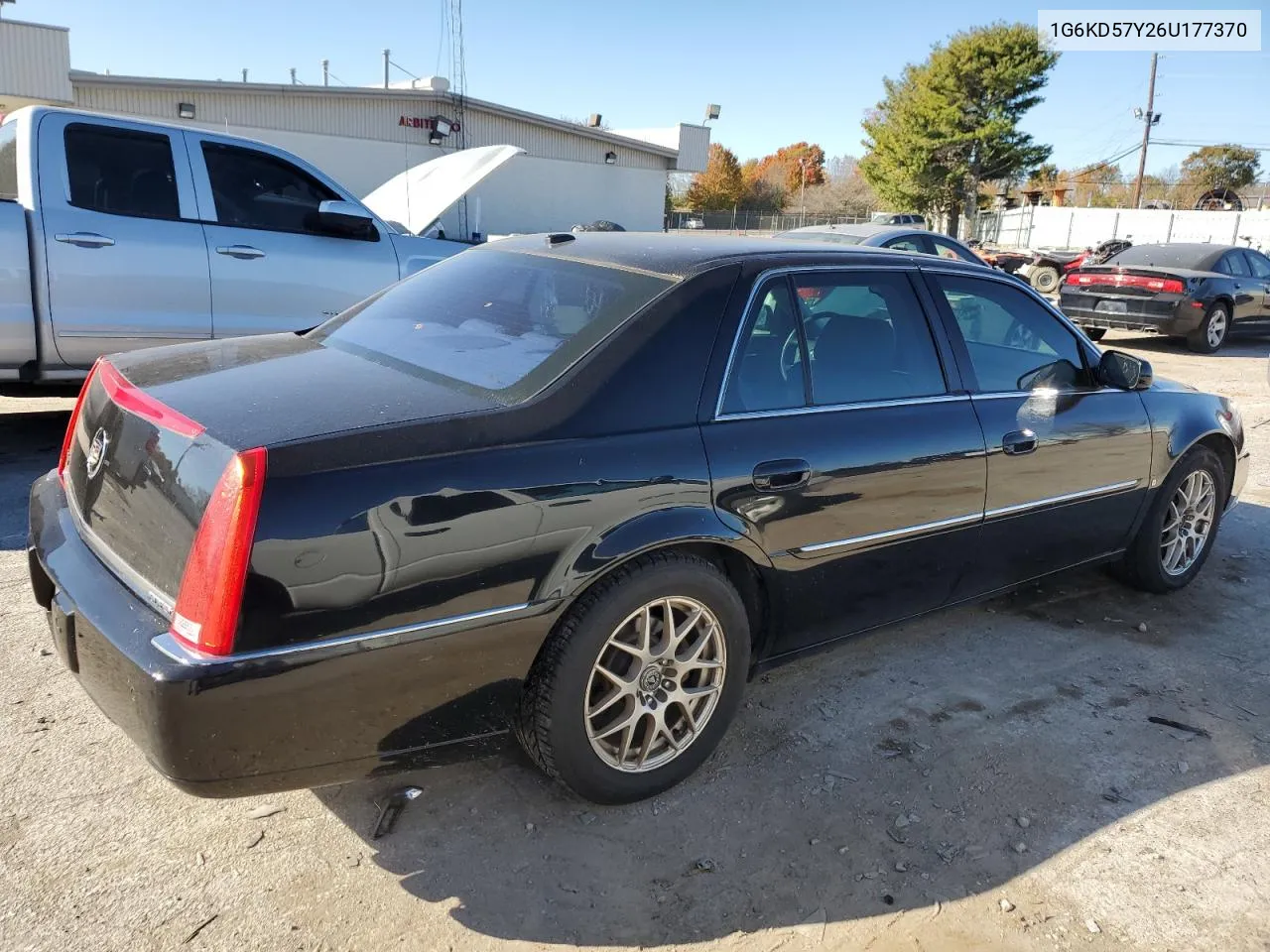 2006 Cadillac Dts VIN: 1G6KD57Y26U177370 Lot: 77856574