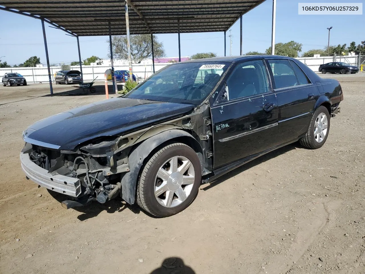 2006 Cadillac Dts VIN: 1G6KD57Y06U257329 Lot: 78660764