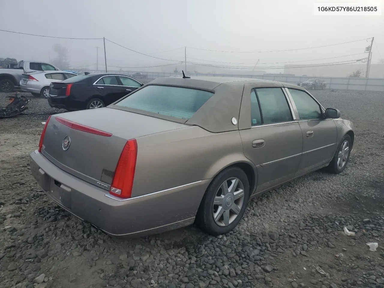 2006 Cadillac Dts VIN: 1G6KD57Y86U218505 Lot: 79053424