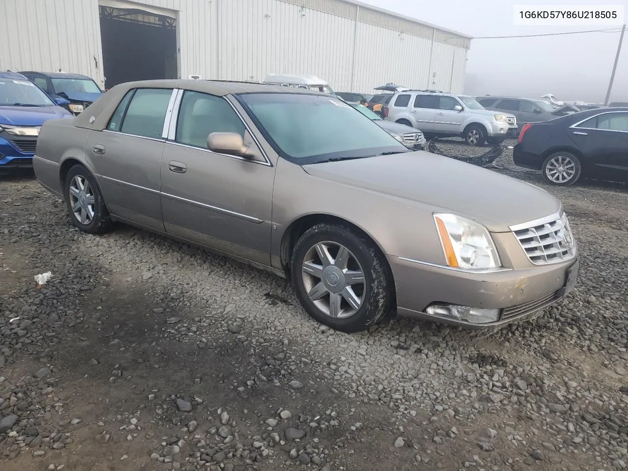 2006 Cadillac Dts VIN: 1G6KD57Y86U218505 Lot: 79053424