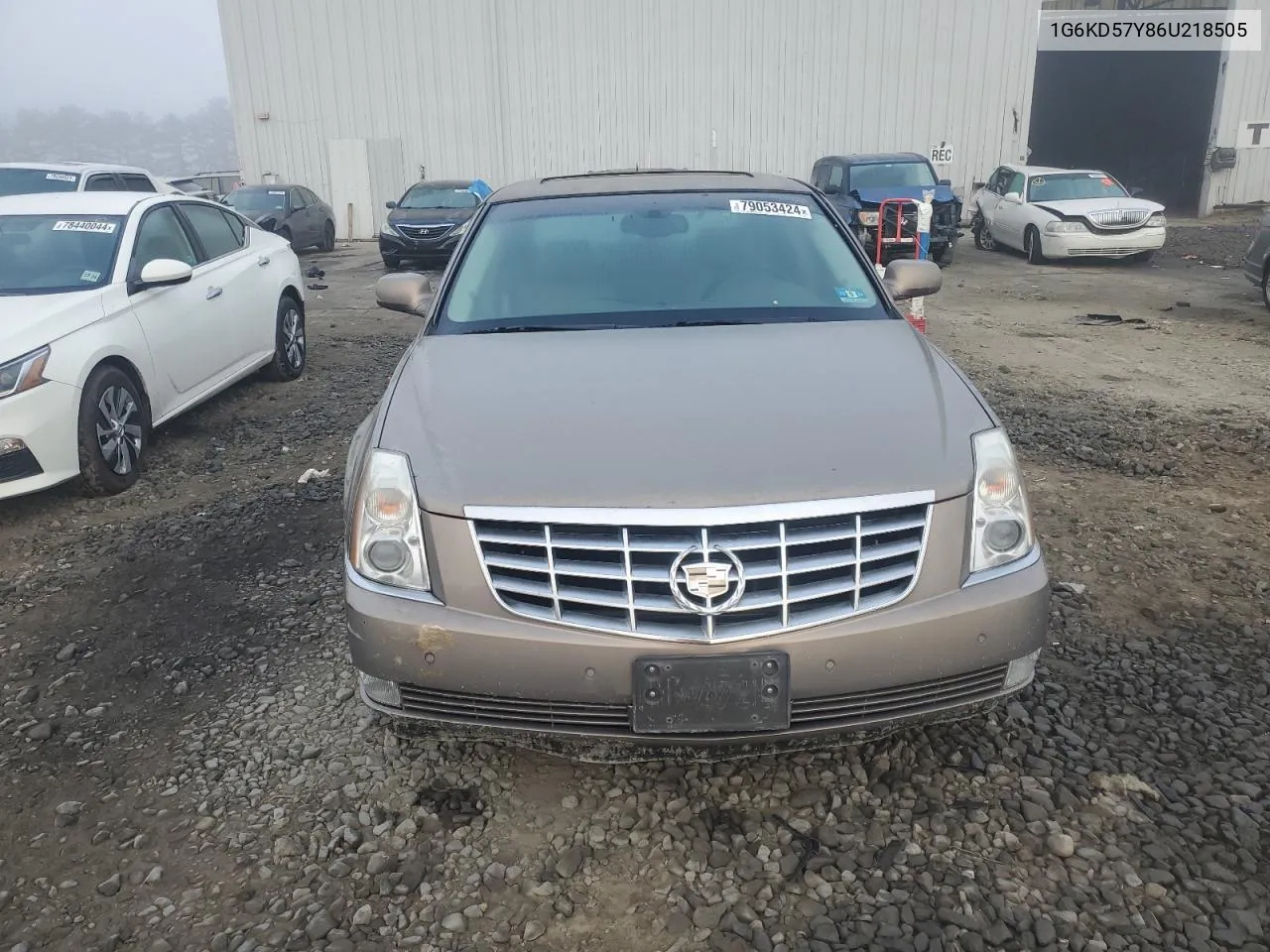 2006 Cadillac Dts VIN: 1G6KD57Y86U218505 Lot: 79053424