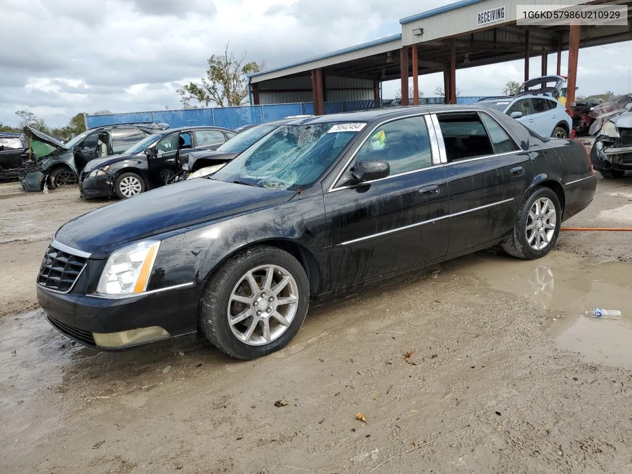 2006 Cadillac Dts VIN: 1G6KD57986U210929 Lot: 79542454