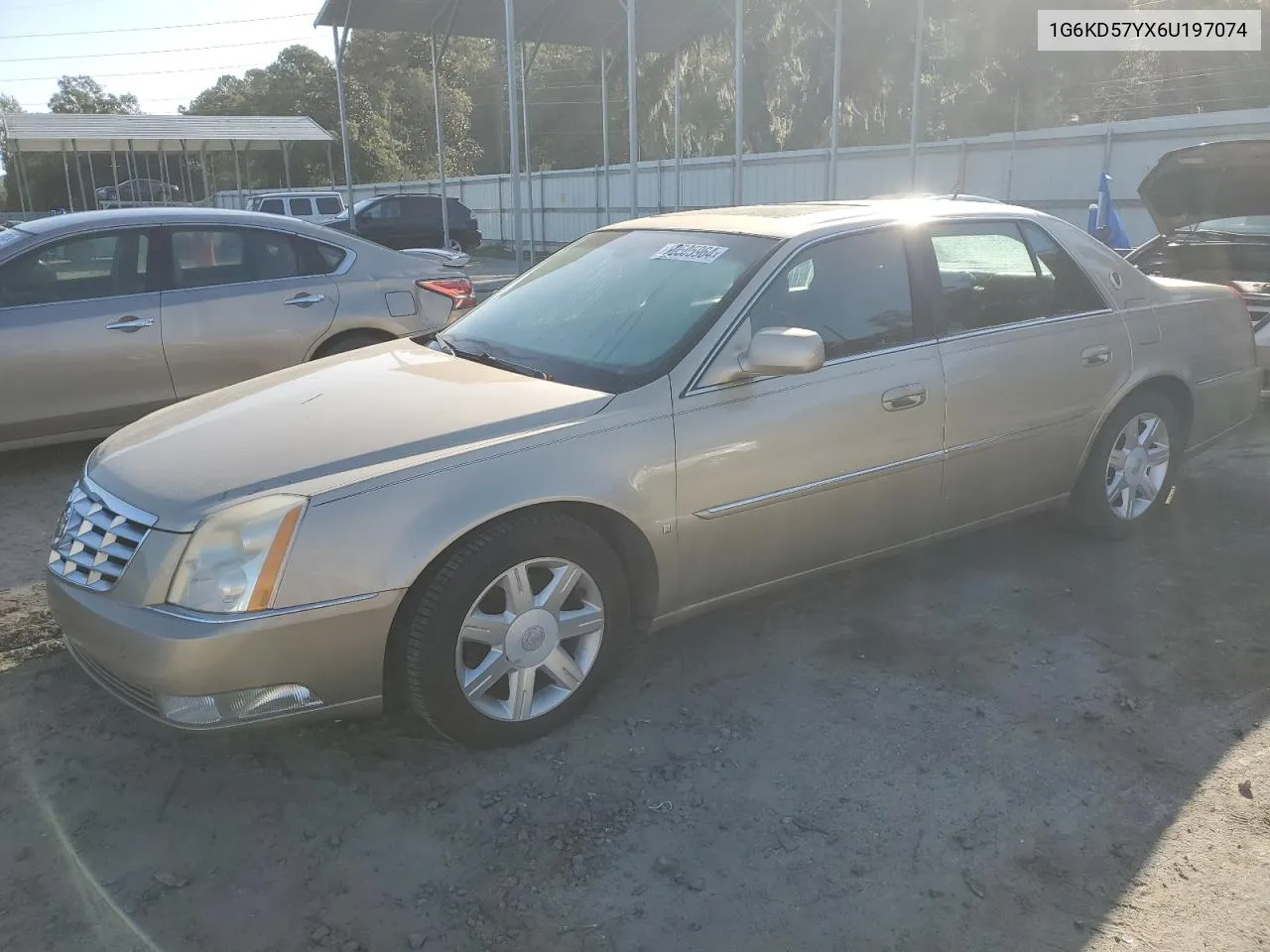 2006 Cadillac Dts VIN: 1G6KD57YX6U197074 Lot: 80505964