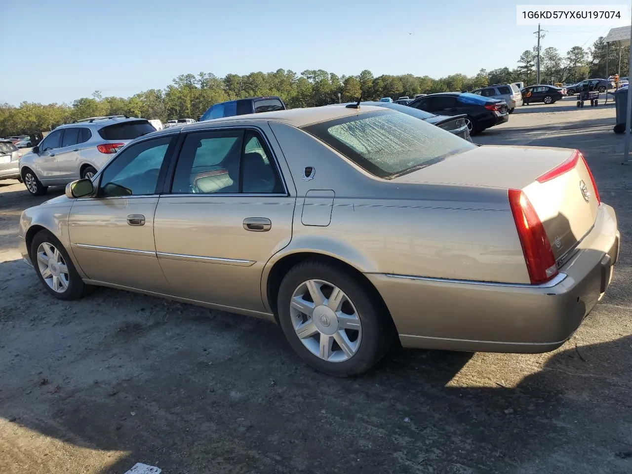 2006 Cadillac Dts VIN: 1G6KD57YX6U197074 Lot: 80505964