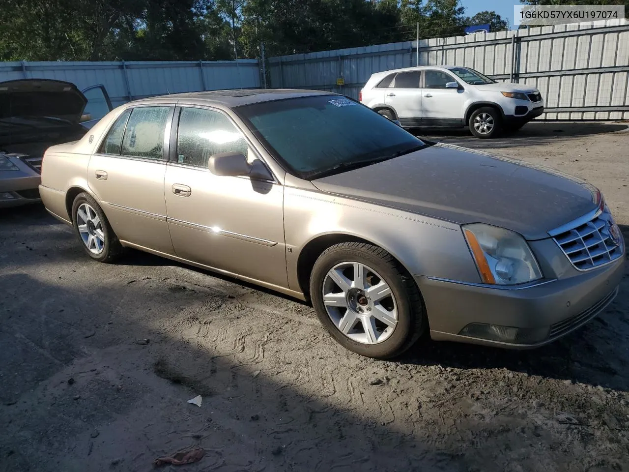 2006 Cadillac Dts VIN: 1G6KD57YX6U197074 Lot: 80505964