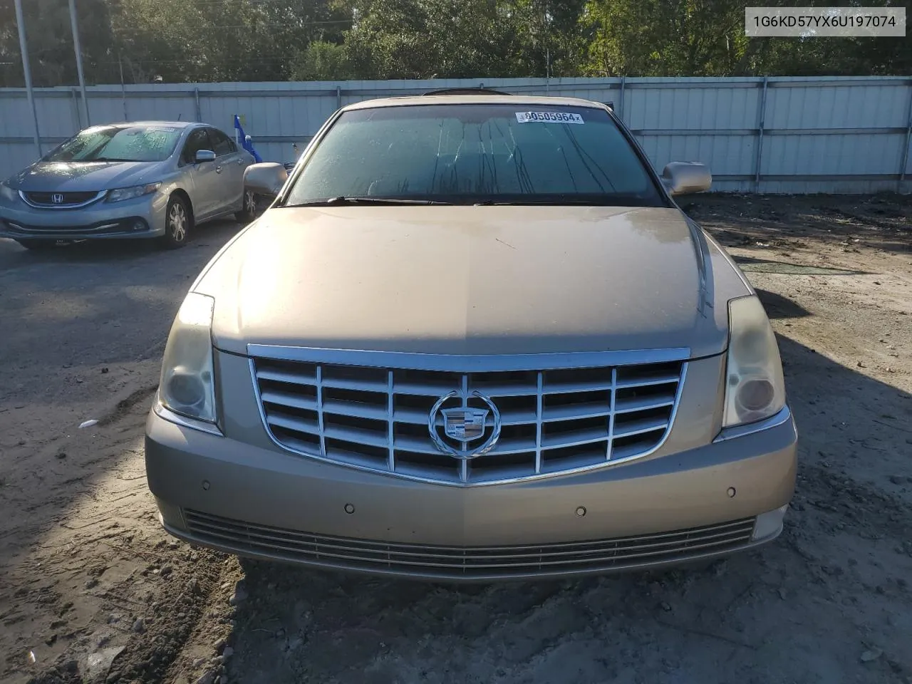 2006 Cadillac Dts VIN: 1G6KD57YX6U197074 Lot: 80505964