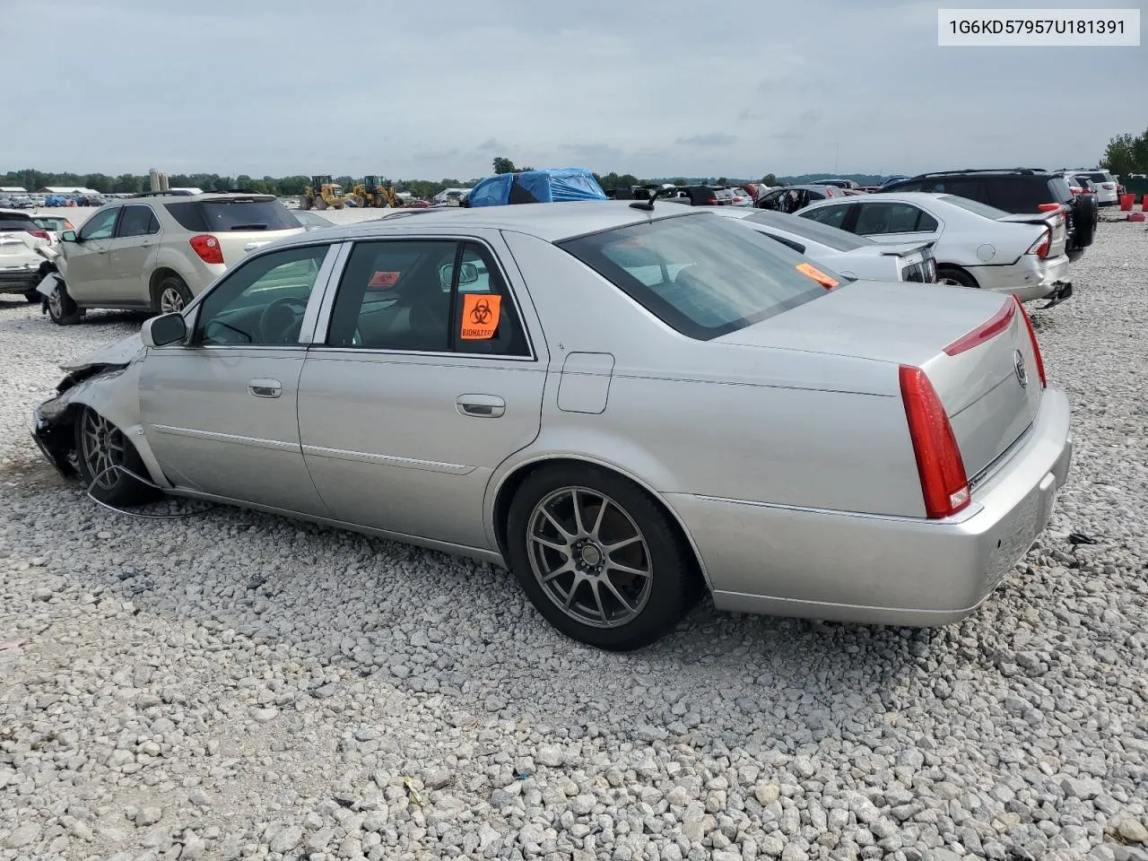 2007 Cadillac Dts VIN: 1G6KD57957U181391 Lot: 69774574