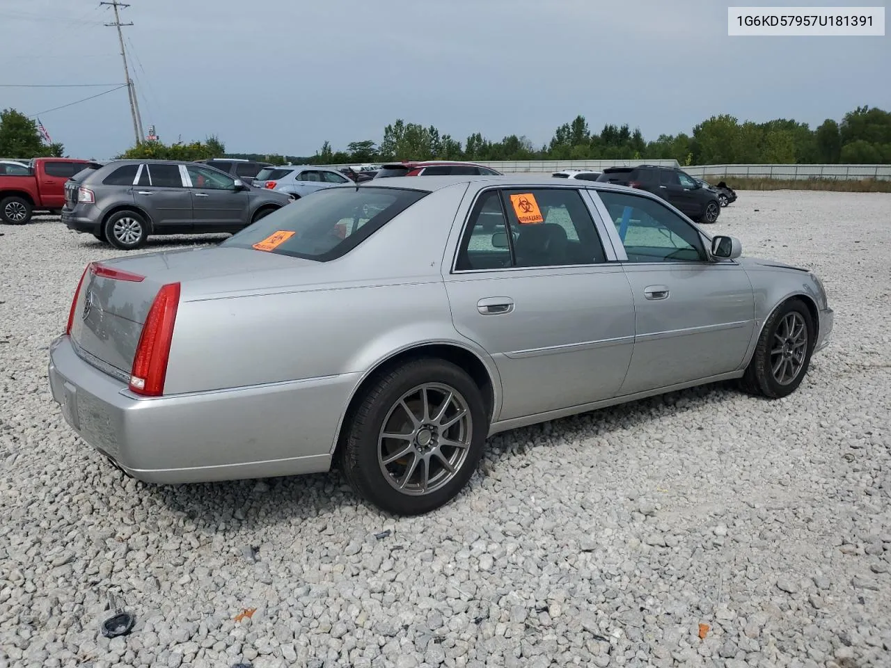 2007 Cadillac Dts VIN: 1G6KD57957U181391 Lot: 69774574