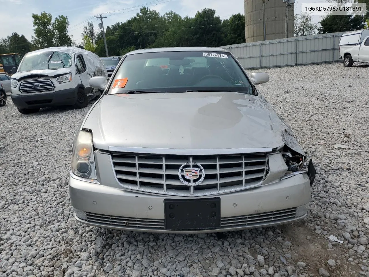 2007 Cadillac Dts VIN: 1G6KD57957U181391 Lot: 69774574