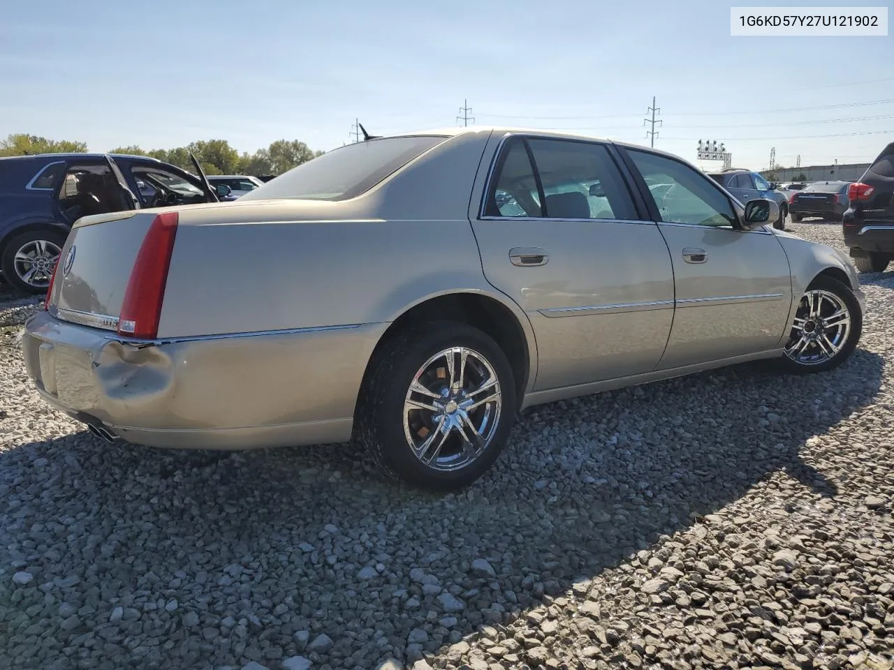 2007 Cadillac Dts VIN: 1G6KD57Y27U121902 Lot: 70699164