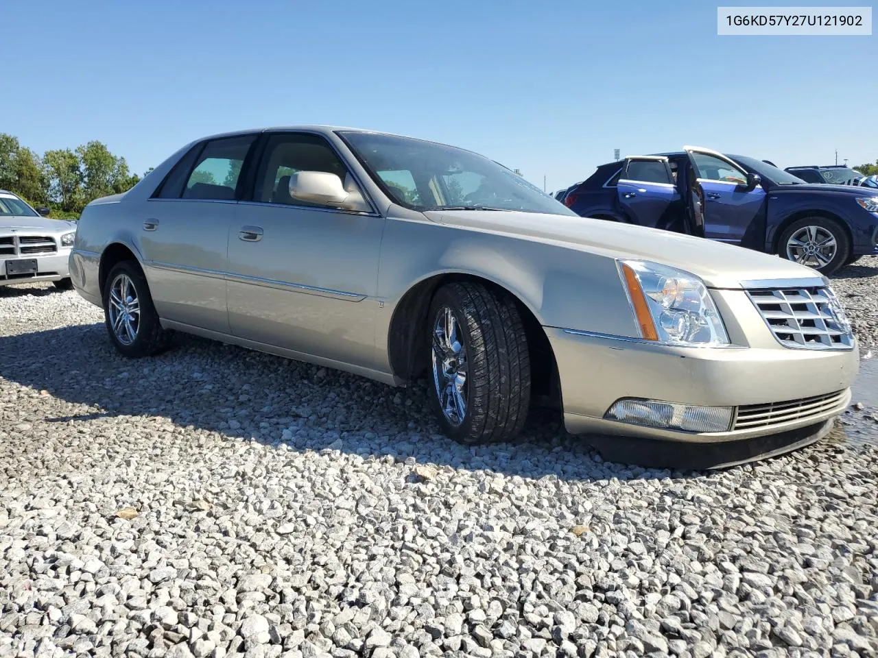 2007 Cadillac Dts VIN: 1G6KD57Y27U121902 Lot: 70699164