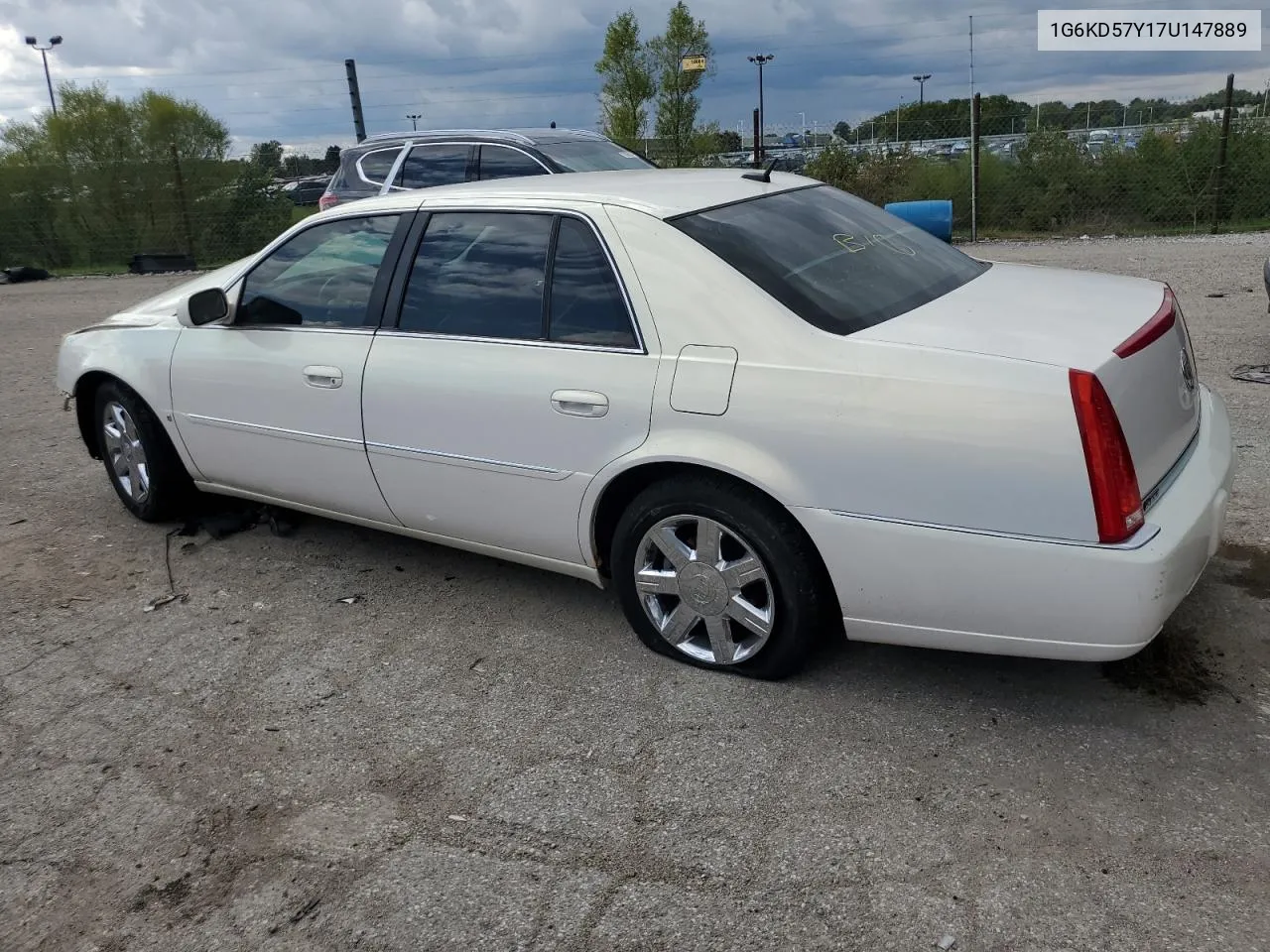 2007 Cadillac Dts VIN: 1G6KD57Y17U147889 Lot: 73692864