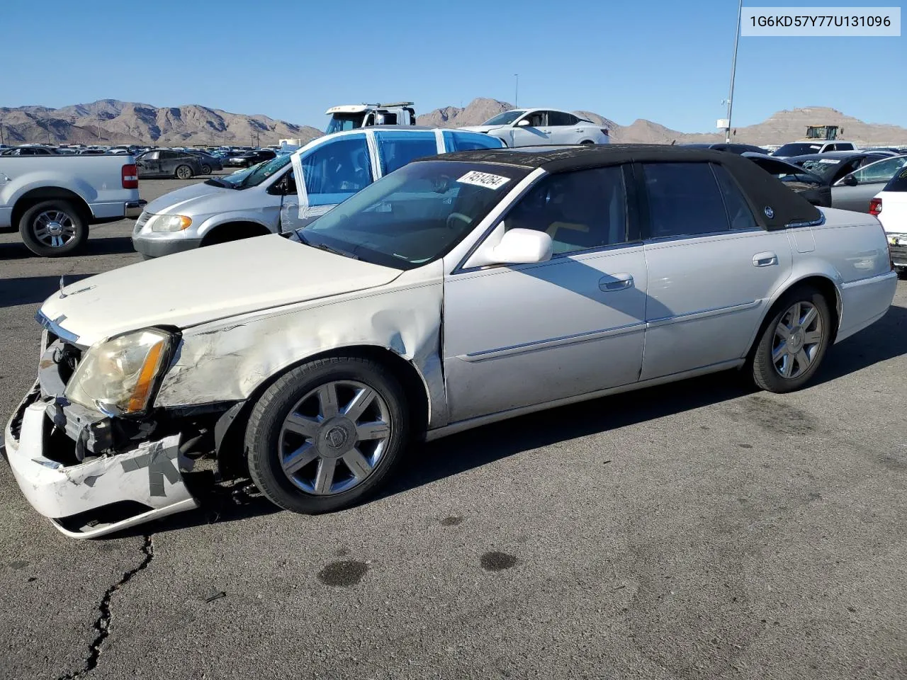 2007 Cadillac Dts VIN: 1G6KD57Y77U131096 Lot: 74514264