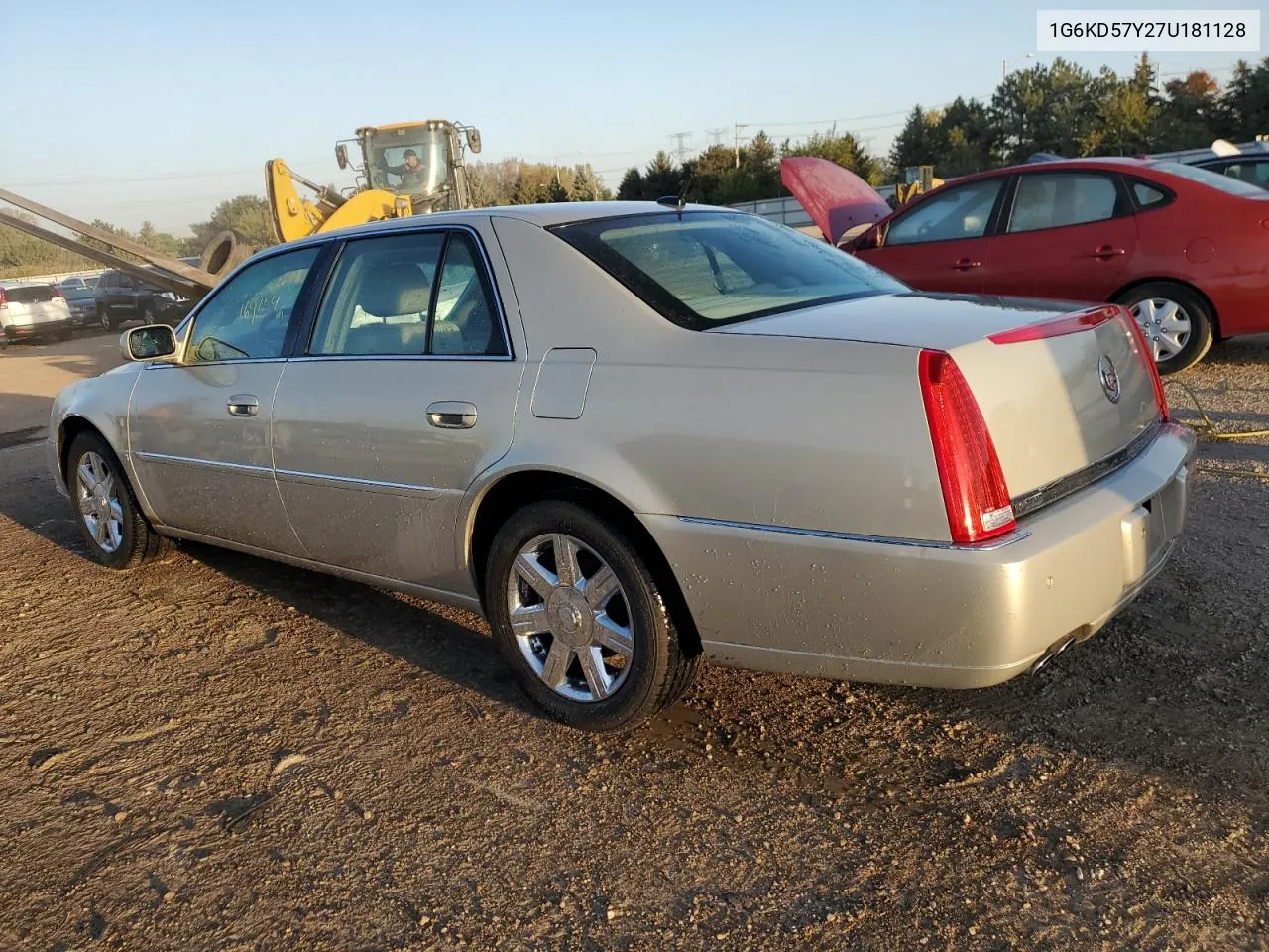 2007 Cadillac Dts VIN: 1G6KD57Y27U181128 Lot: 74895624