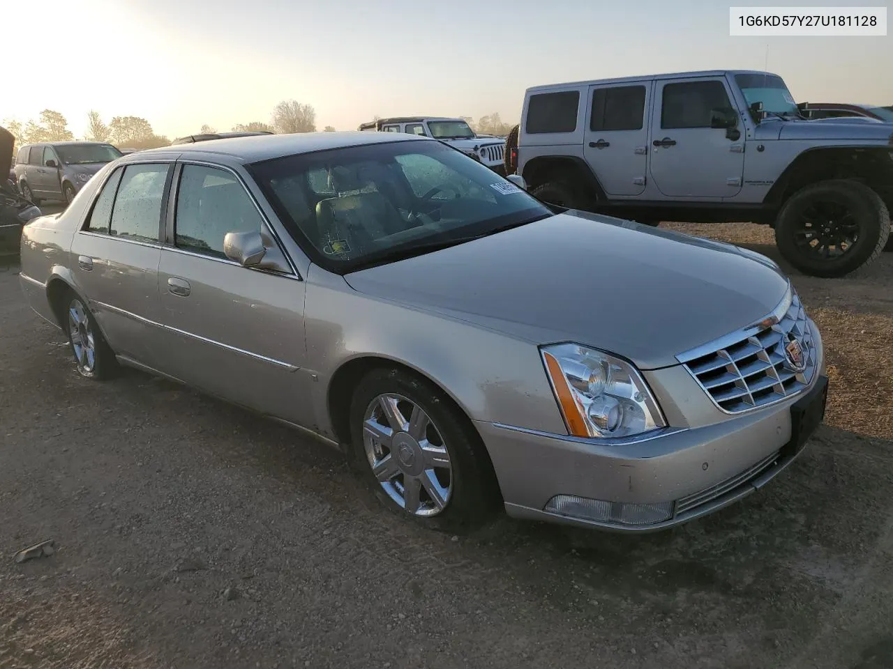 2007 Cadillac Dts VIN: 1G6KD57Y27U181128 Lot: 74895624