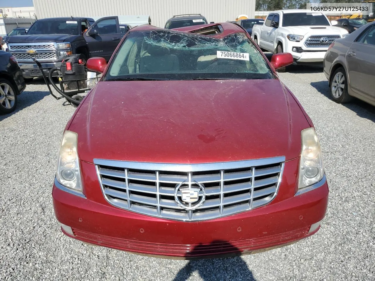 2007 Cadillac Dts VIN: 1G6KD57Y27U125433 Lot: 75066864