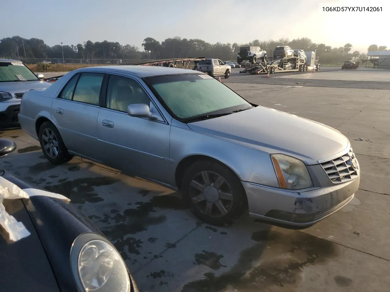 2007 Cadillac Dts VIN: 1G6KD57YX7U142061 Lot: 75185284