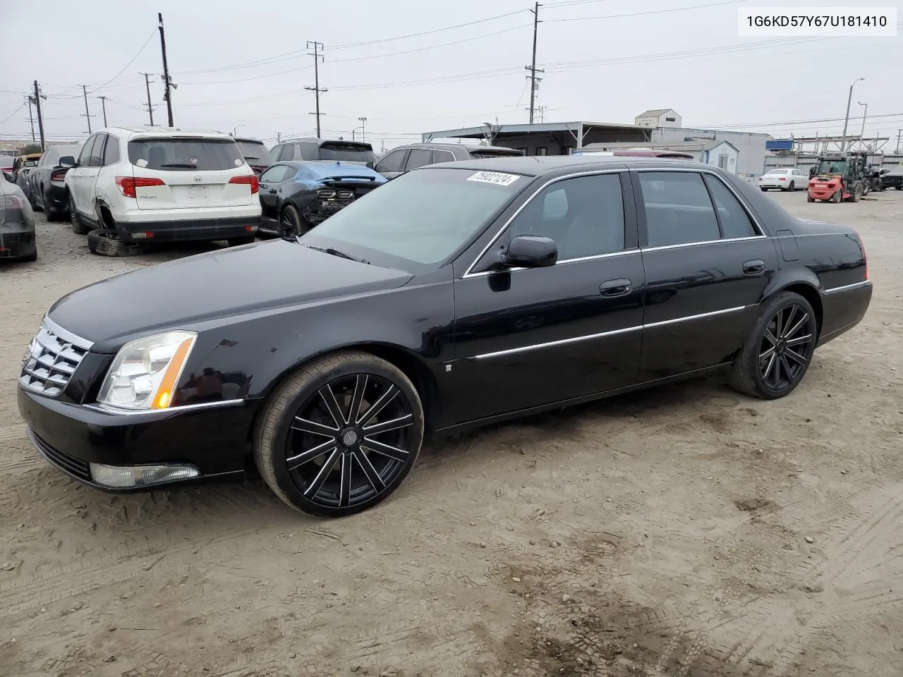 2007 Cadillac Dts VIN: 1G6KD57Y67U181410 Lot: 75922124