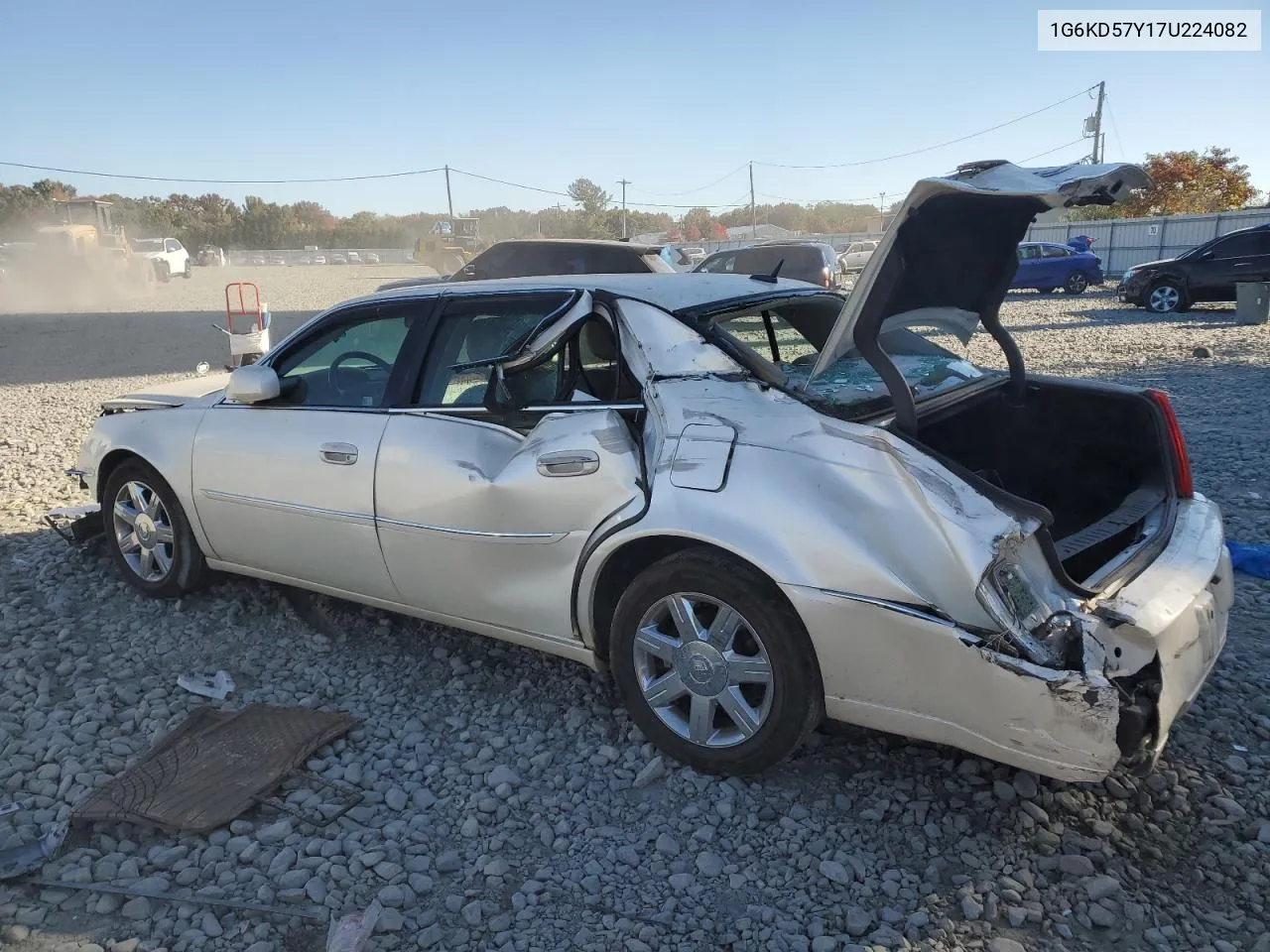 2007 Cadillac Dts VIN: 1G6KD57Y17U224082 Lot: 76322974