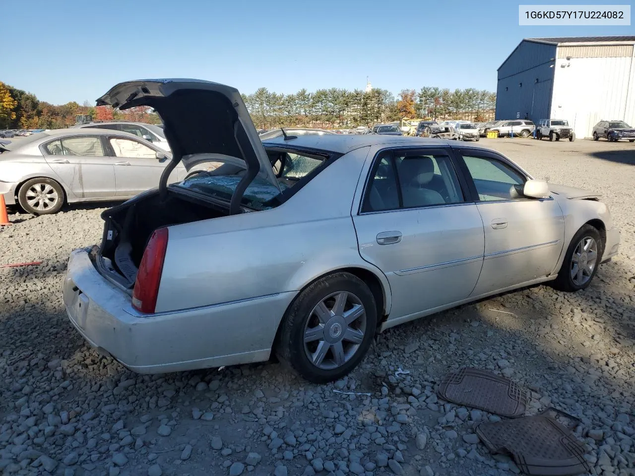 2007 Cadillac Dts VIN: 1G6KD57Y17U224082 Lot: 76322974