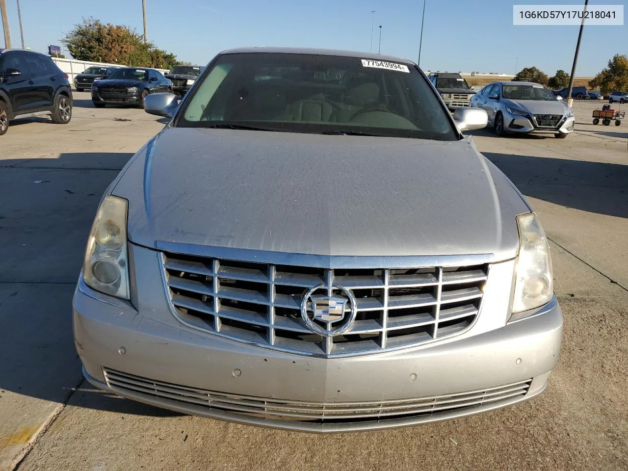 2007 Cadillac Dts VIN: 1G6KD57Y17U218041 Lot: 77543994