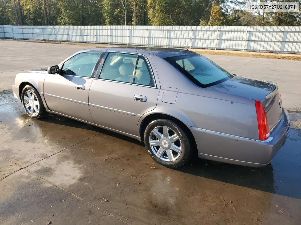 2007 Cadillac Dts VIN: 1G6KD57Y27U210871 Lot: 77709664