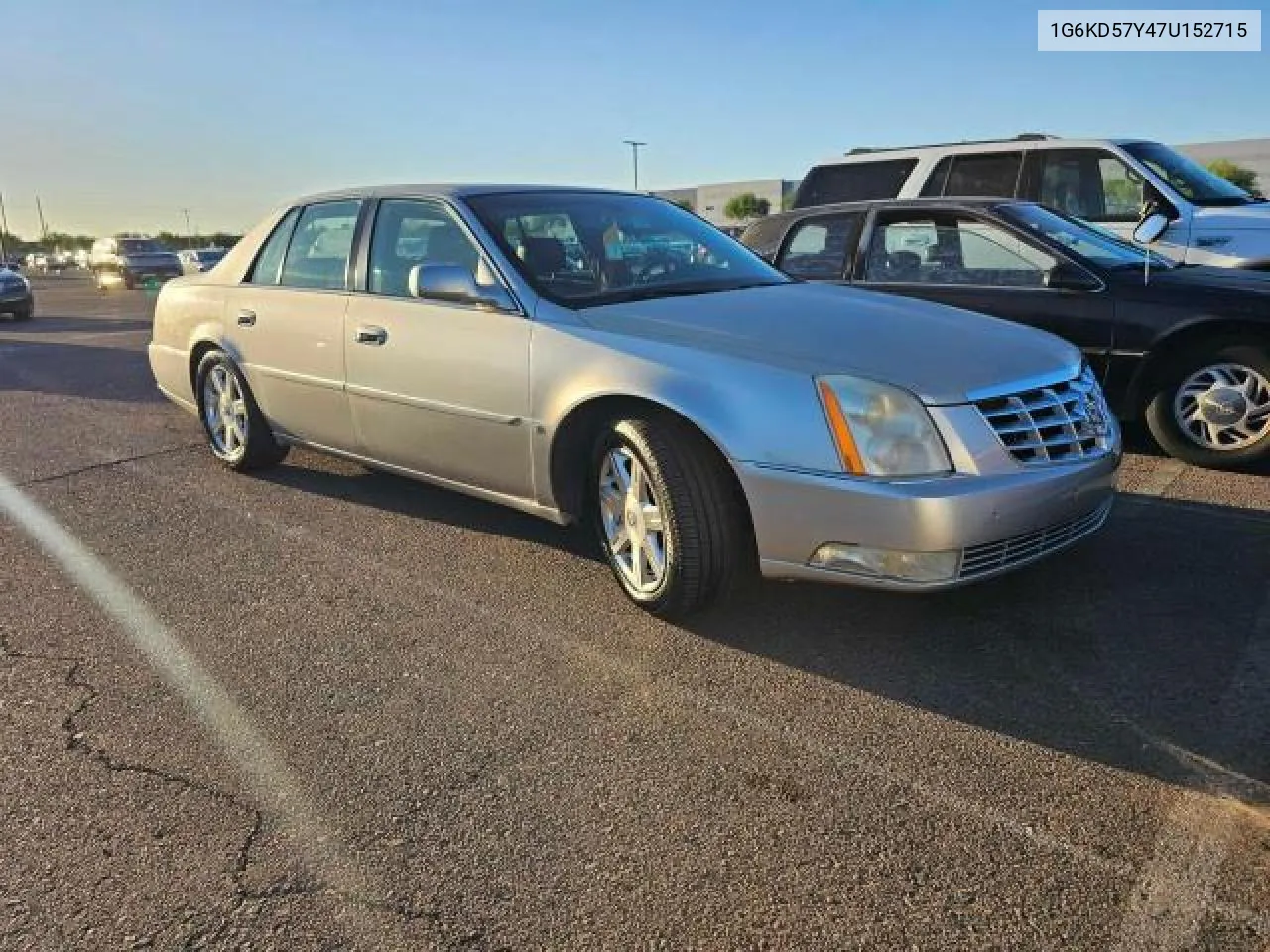 2007 Cadillac Dts VIN: 1G6KD57Y47U152715 Lot: 77914234