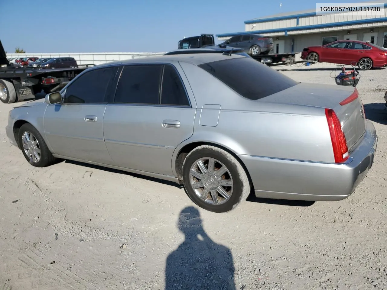 2007 Cadillac Dts VIN: 1G6KD57Y07U151738 Lot: 78043994