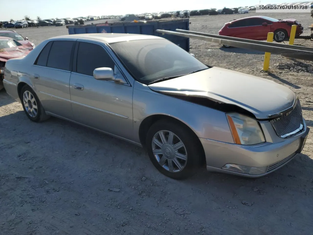 2007 Cadillac Dts VIN: 1G6KD57Y07U151738 Lot: 78043994