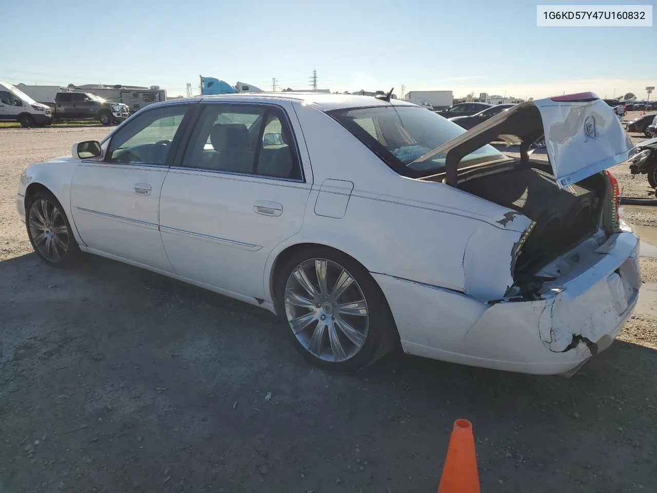 2007 Cadillac Dts VIN: 1G6KD57Y47U160832 Lot: 79654893