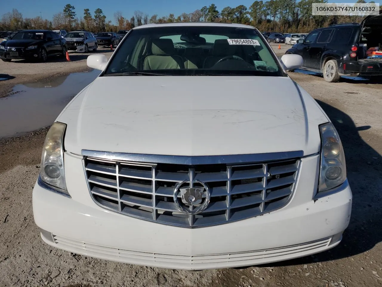 2007 Cadillac Dts VIN: 1G6KD57Y47U160832 Lot: 79654893