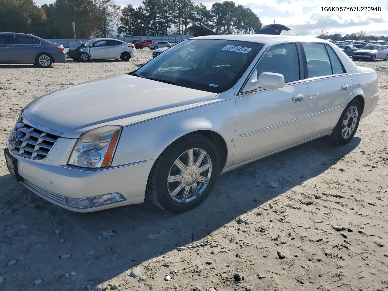 2007 Cadillac Dts VIN: 1G6KD57Y67U220948 Lot: 79714674