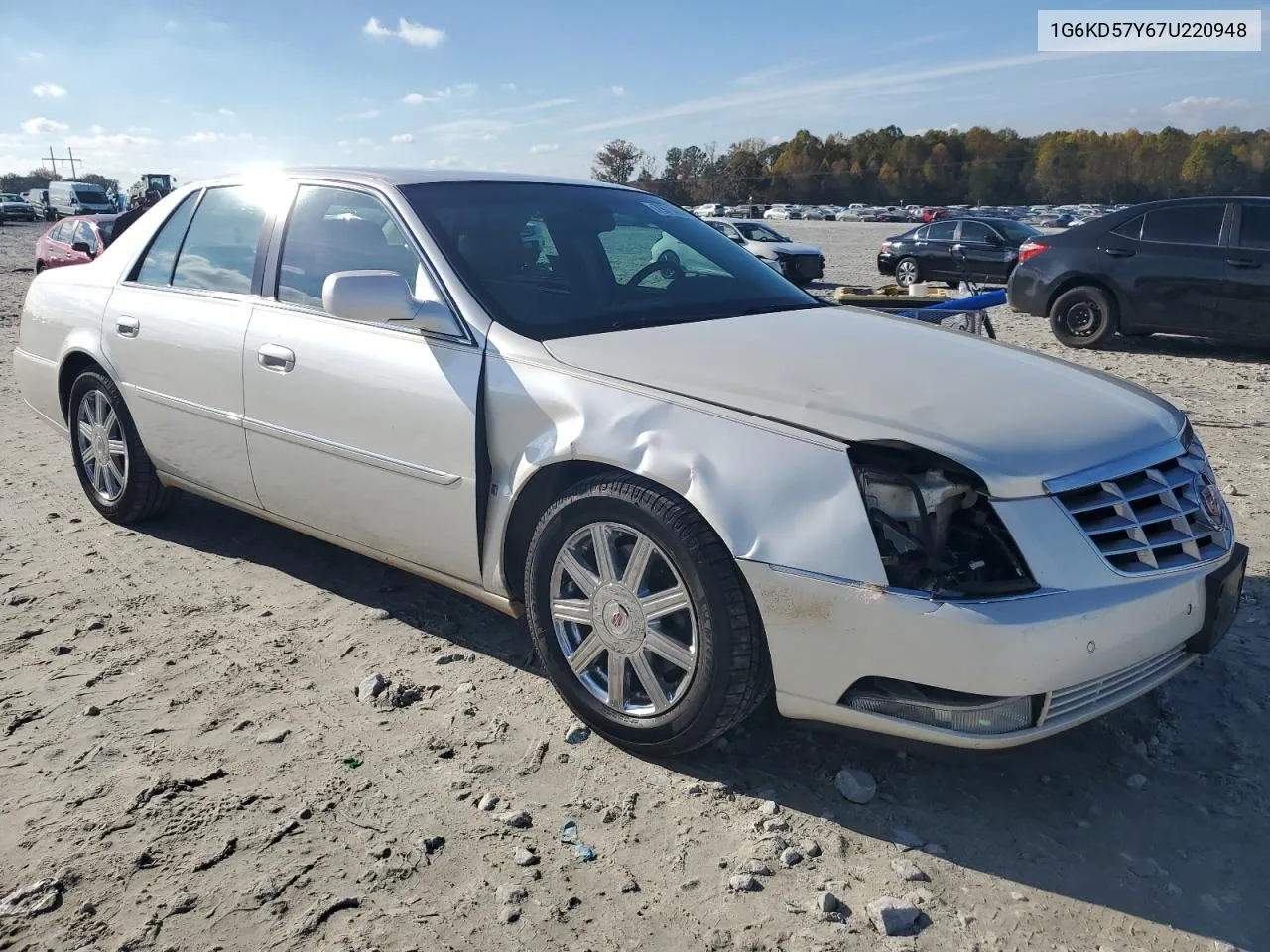 2007 Cadillac Dts VIN: 1G6KD57Y67U220948 Lot: 79714674