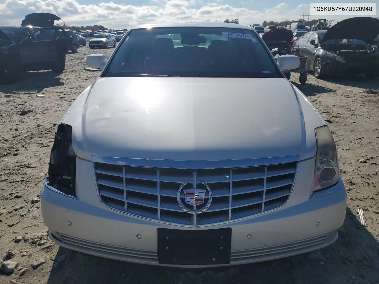 2007 Cadillac Dts VIN: 1G6KD57Y67U220948 Lot: 79714674