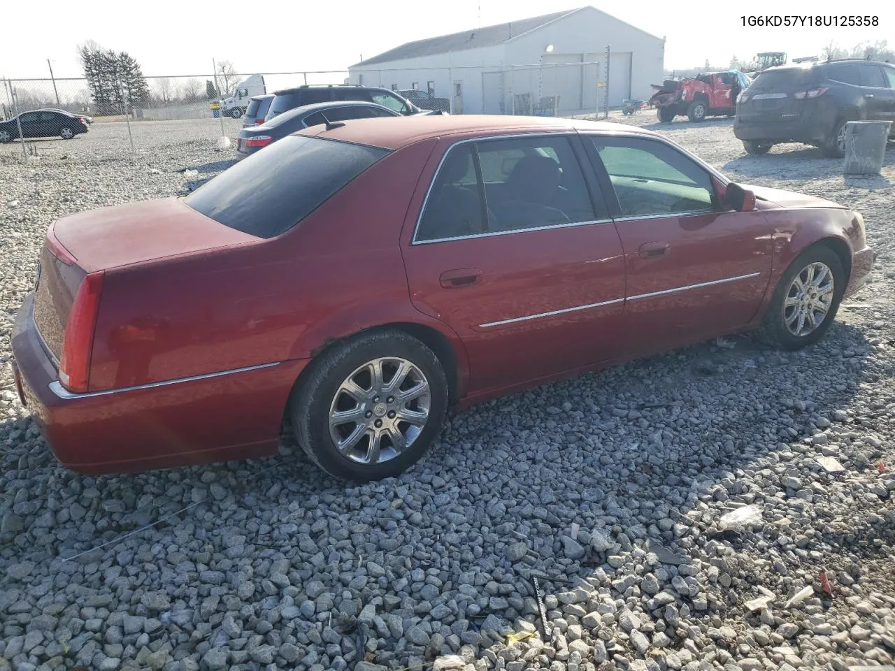 2008 Cadillac Dts VIN: 1G6KD57Y18U125358 Lot: 42725684