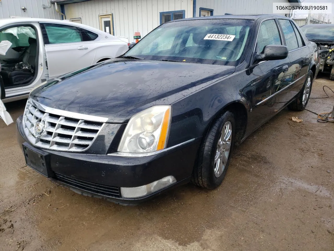 2008 Cadillac Dts VIN: 1G6KD57YX8U190581 Lot: 44132234