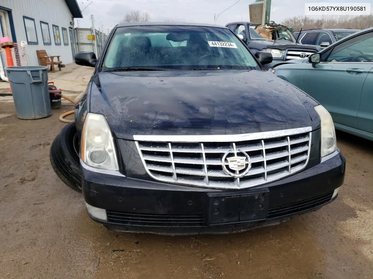 2008 Cadillac Dts VIN: 1G6KD57YX8U190581 Lot: 44132234