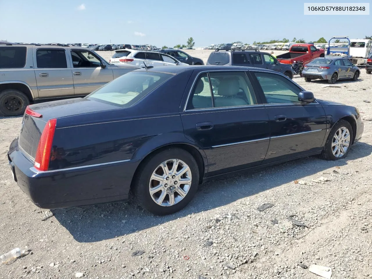 2008 Cadillac Dts VIN: 1G6KD57Y88U182348 Lot: 62237284