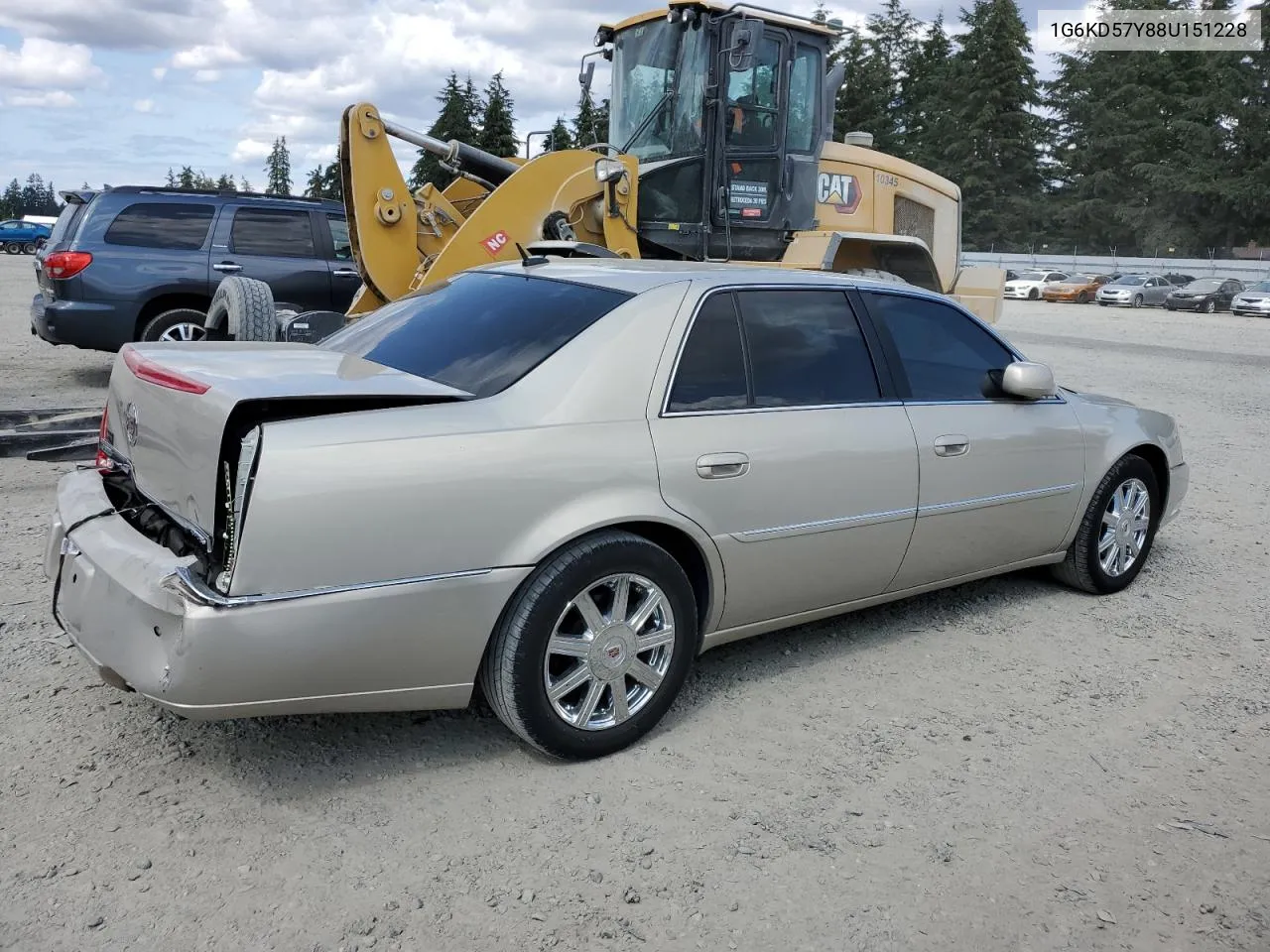 2008 Cadillac Dts VIN: 1G6KD57Y88U151228 Lot: 64508644