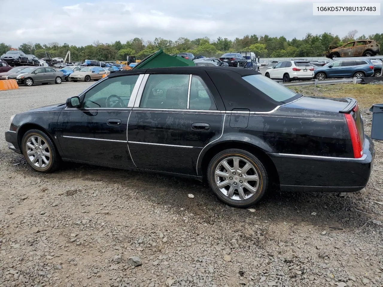 2008 Cadillac Dts VIN: 1G6KD57Y98U137483 Lot: 66766294