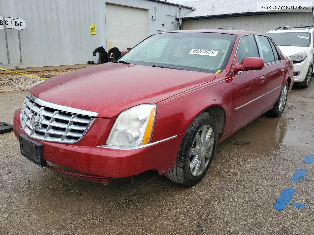 2008 Cadillac Dts VIN: 1G6KD57Y48U179320 Lot: 69224054