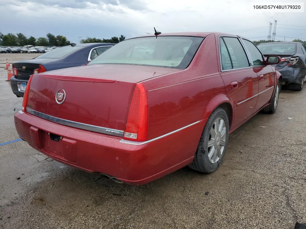 2008 Cadillac Dts VIN: 1G6KD57Y48U179320 Lot: 69224054