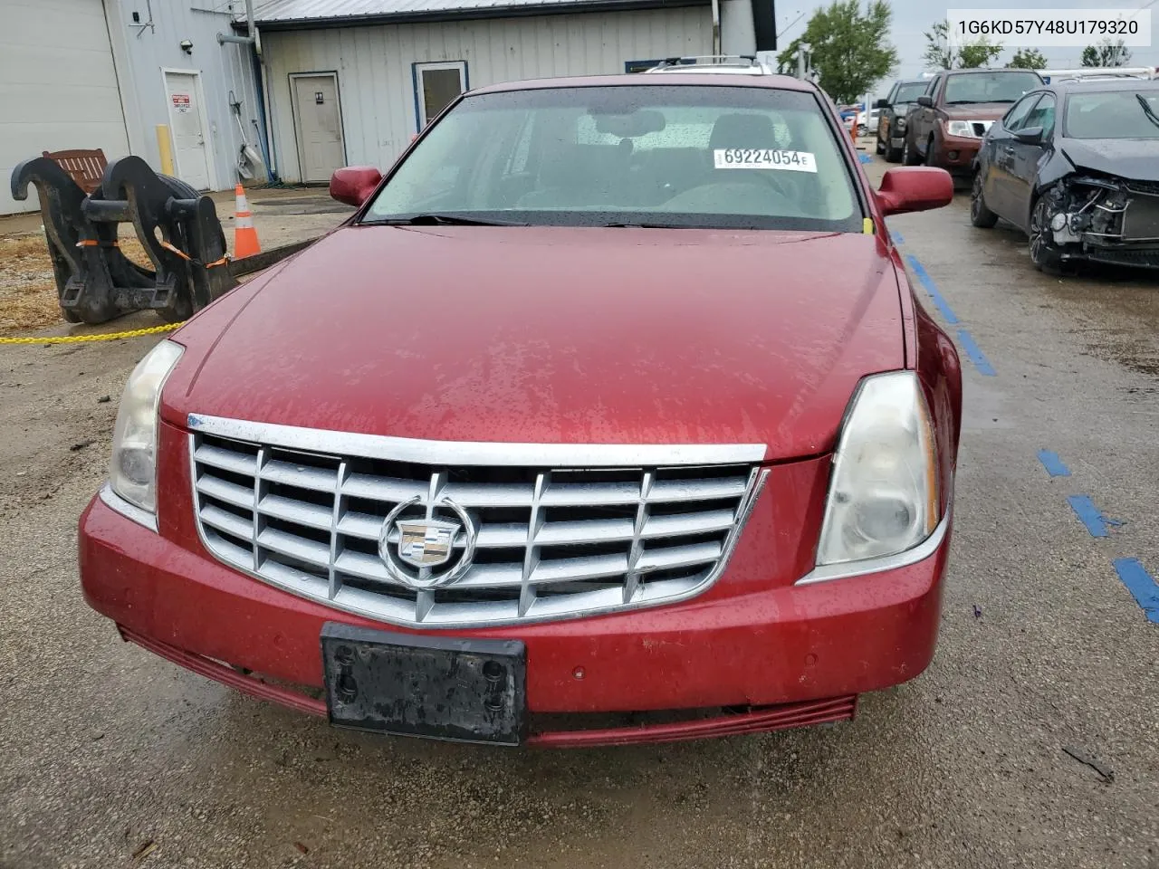 2008 Cadillac Dts VIN: 1G6KD57Y48U179320 Lot: 69224054