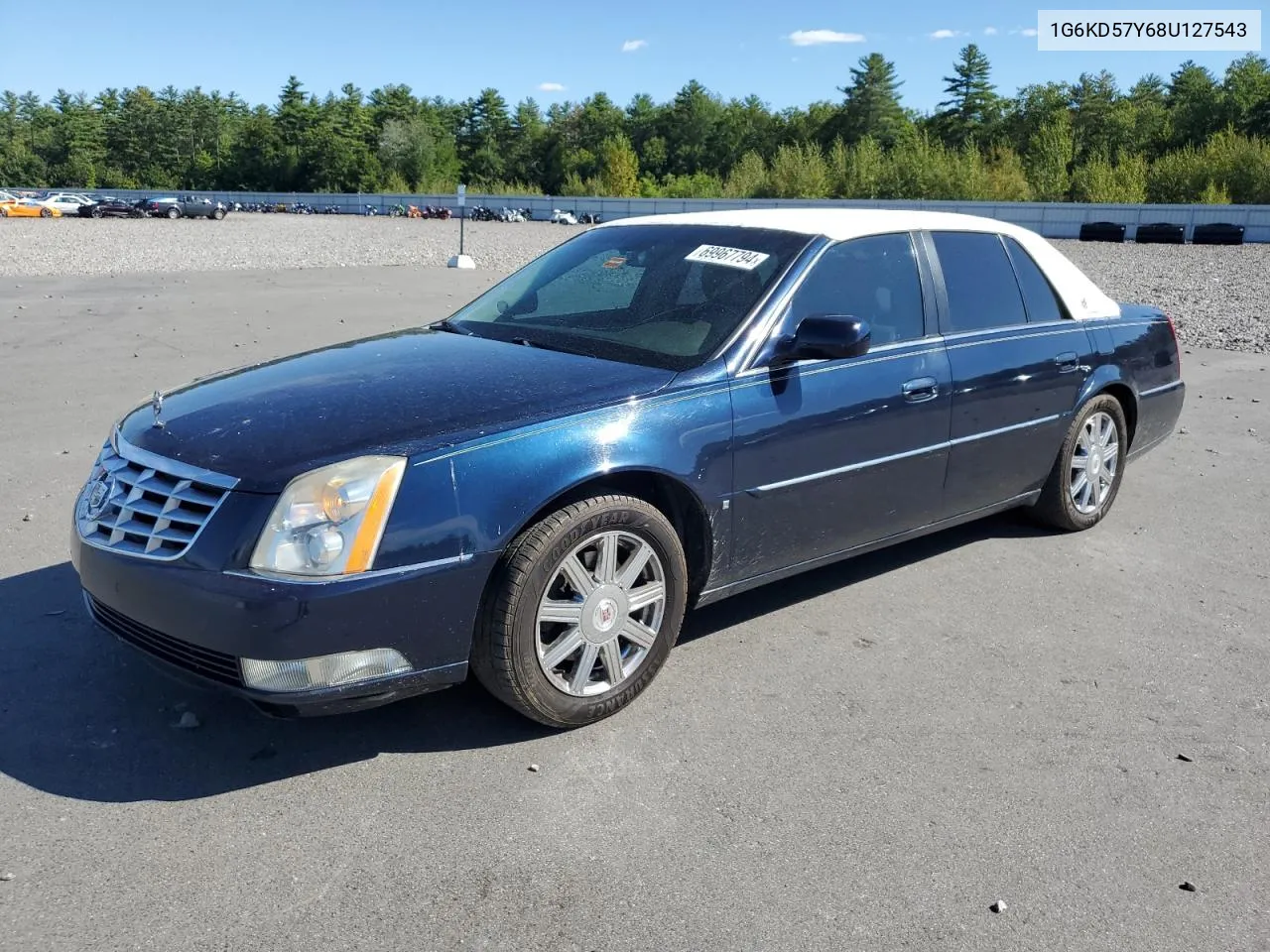 2008 Cadillac Dts VIN: 1G6KD57Y68U127543 Lot: 69967794