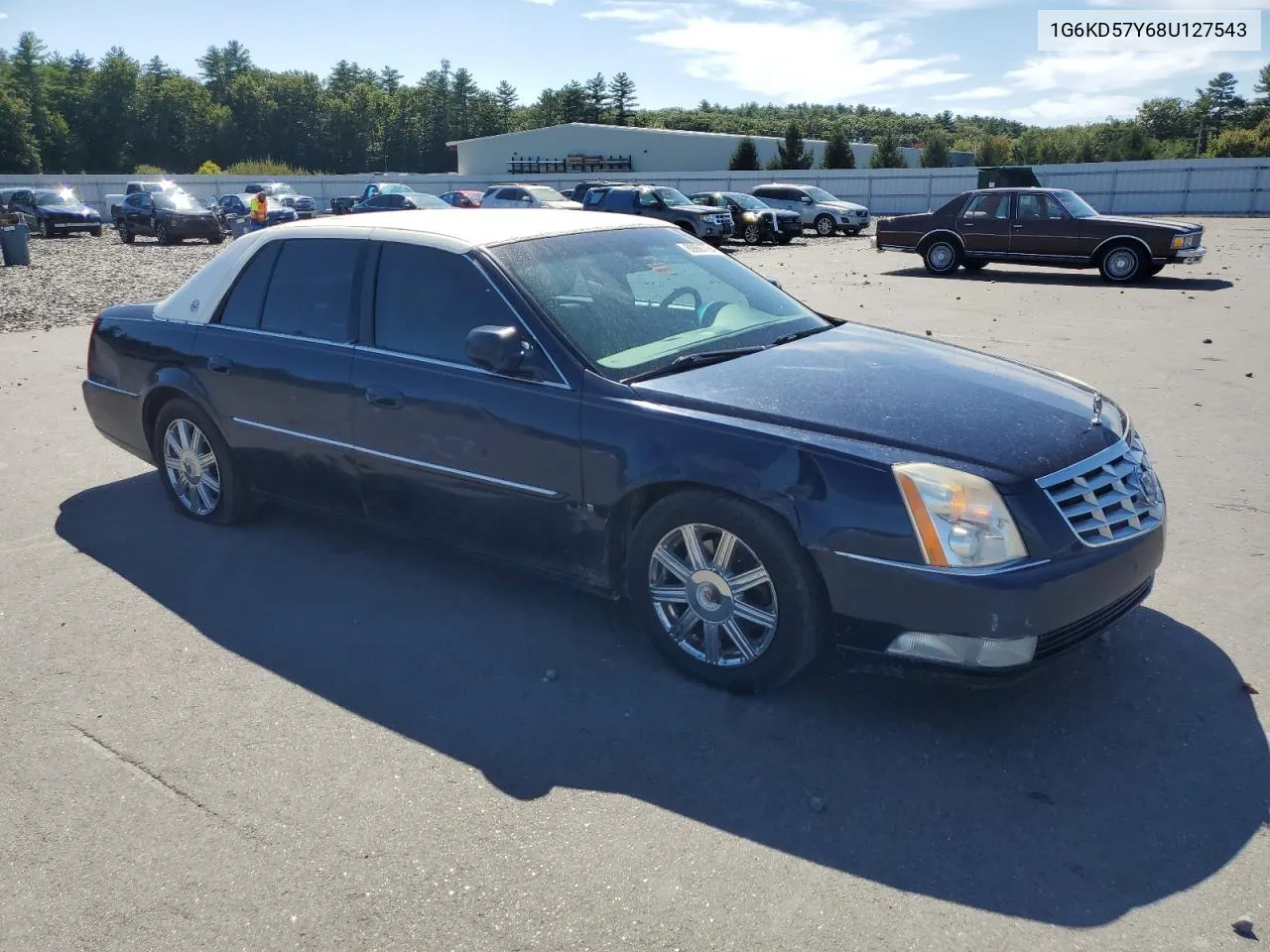 2008 Cadillac Dts VIN: 1G6KD57Y68U127543 Lot: 69967794