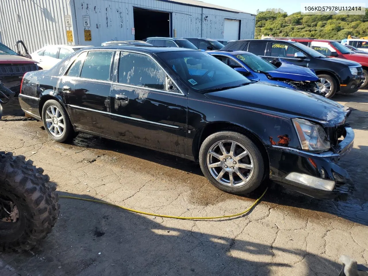 2008 Cadillac Dts VIN: 1G6KD57978U112414 Lot: 70047744