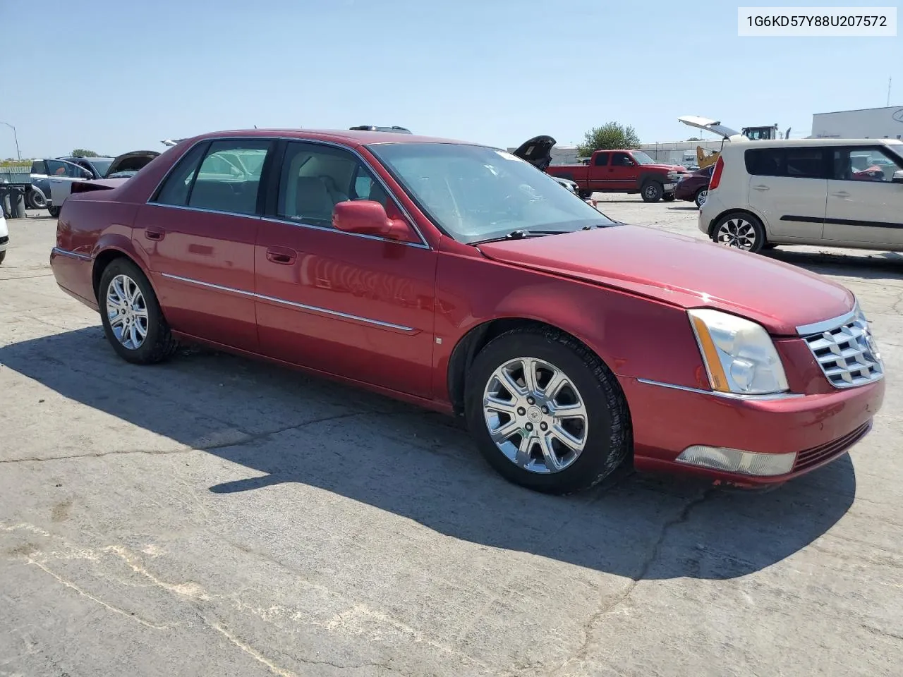 2008 Cadillac Dts VIN: 1G6KD57Y88U207572 Lot: 71229714