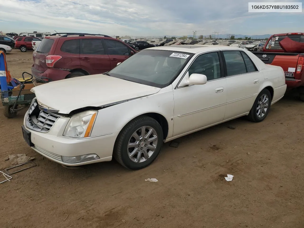 1G6KD57Y88U183502 2008 Cadillac Dts