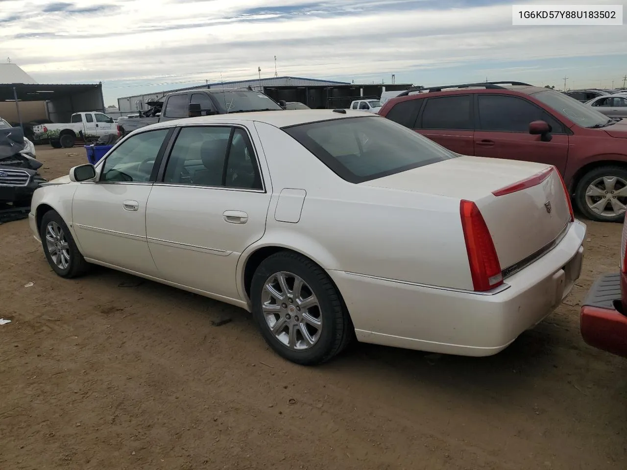 2008 Cadillac Dts VIN: 1G6KD57Y88U183502 Lot: 72351294